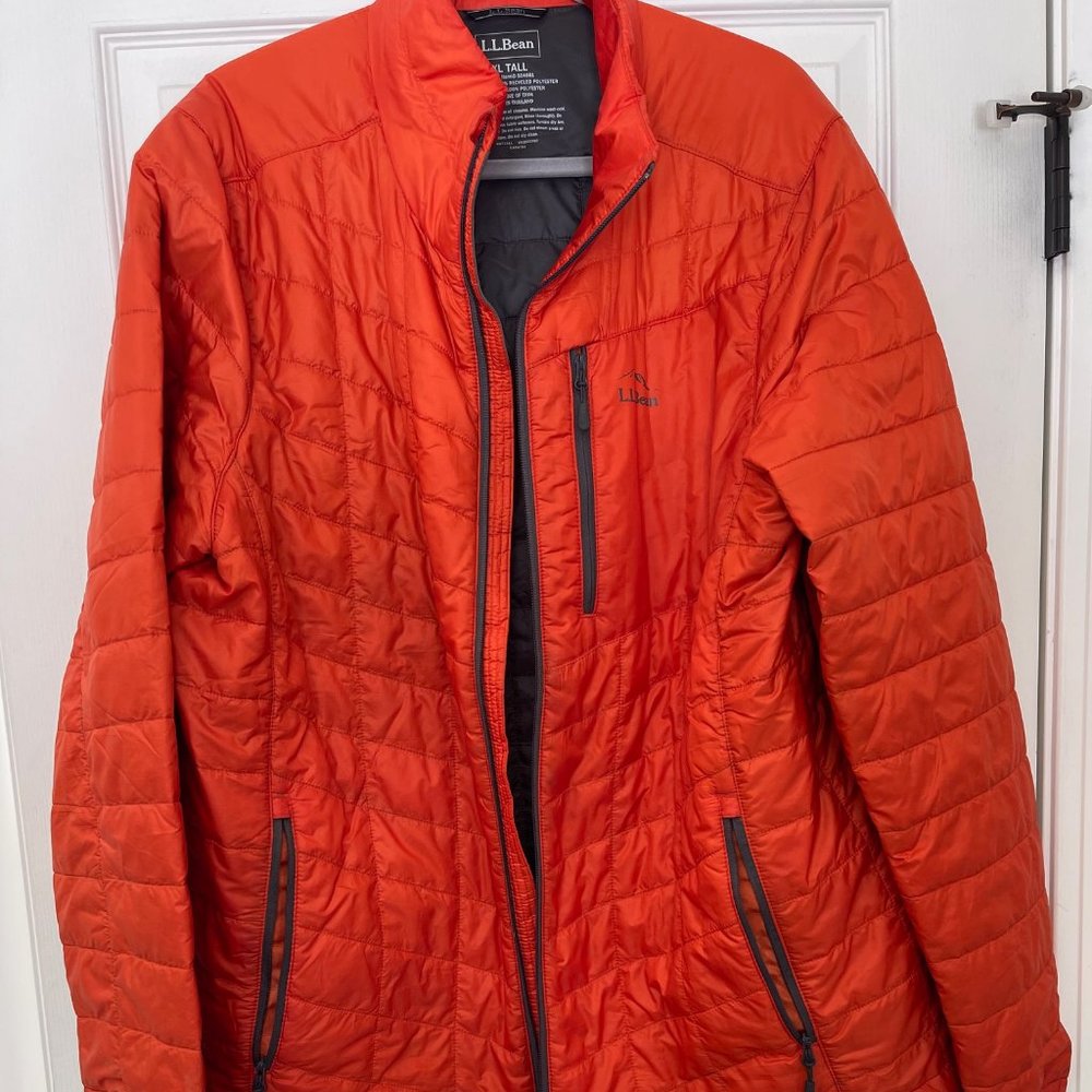 Men's PrimaLoft Packaway Jacket -- Blaze Orange XL-Tall